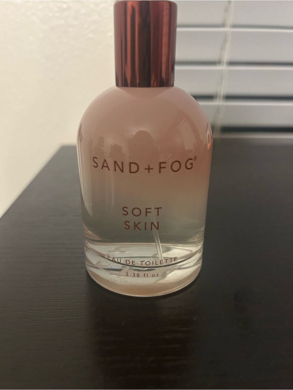 SAND+FOG Soft Skin Eau de Toilette - Dusky Pink Bottle